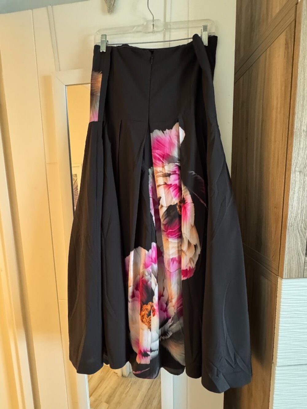 City Chic Bold Bloom Strapless Floral Midi Dress Size 18 M - Picture 7 of 8